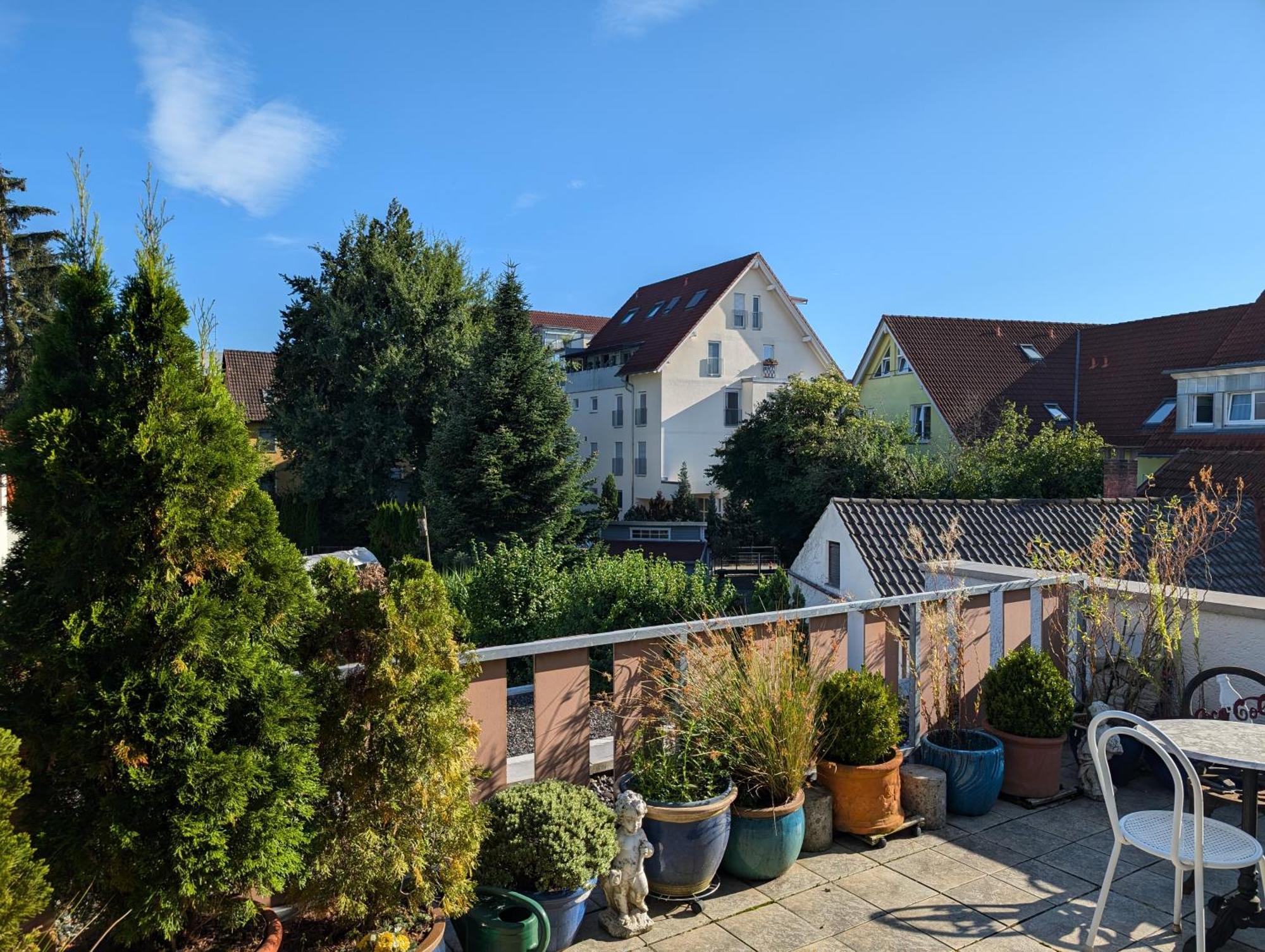 Storchennest - Schoenes, Ruhiges Apartment Mit Sonnenterrasse Тетнанг Екстериор снимка